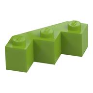 Brick Wedged 3 × 3 Facet Lime
