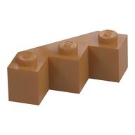Brick Wedged 3 × 3 Facet Medium Nougat