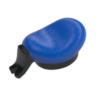 Headwear Accessory Hat with Small Pin, Sailor with Ribbon and Blue Top print Black
