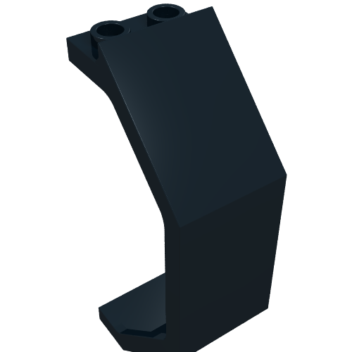 Paneel 3 × 2 × 6 Schwarz