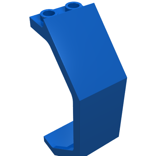 Paneel 3 × 2 × 6 Blau