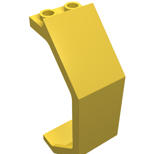 Paneel 3 × 2 × 6 Gelb