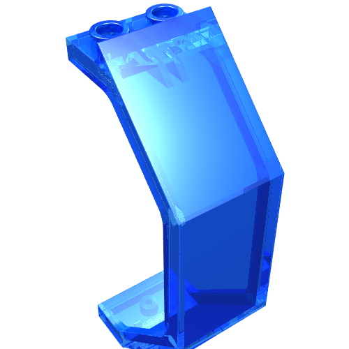Panel 3 × 2 × 6 Trans-Dark Blue