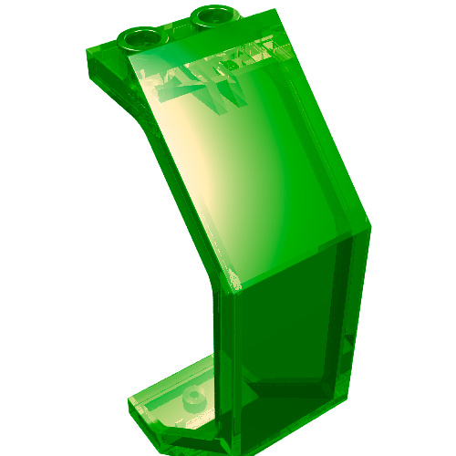 Panel 3 × 2 × 6 Trans-Green