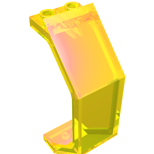 Panel 3 × 2 × 6 Trans-Yellow
