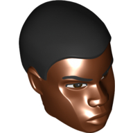 Large Figure Head Finn Reddish Brown