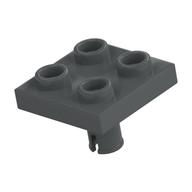 Plate Special 2 × 2 with Pin on Bottom Dark Bluish Gray