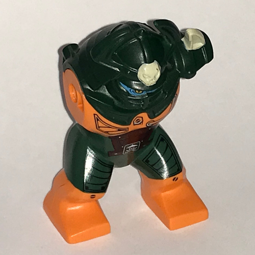 Body Giant, Samurai with Dogshank Print Orange