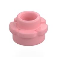 Plant, Flower, Plate Round 1 × 1 with 5 Petals Warm Pink