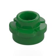 Plant, Flower, Plate Round 1 × 1 with 5 Petals Green