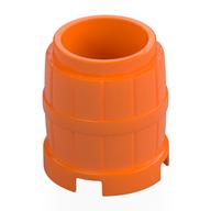 Barrel 2 × 2 × 2 Orange