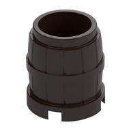 Barrel 2 × 2 × 2 Dark Brown