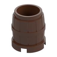 Barrel 2 × 2 × 2 Brown