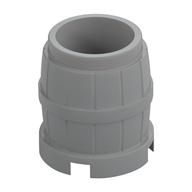 Barrel 2 × 2 × 2 Light Bluish Gray