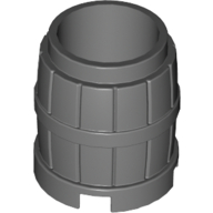 Barrel 2 × 2 × 2 Dunkelblaugrau