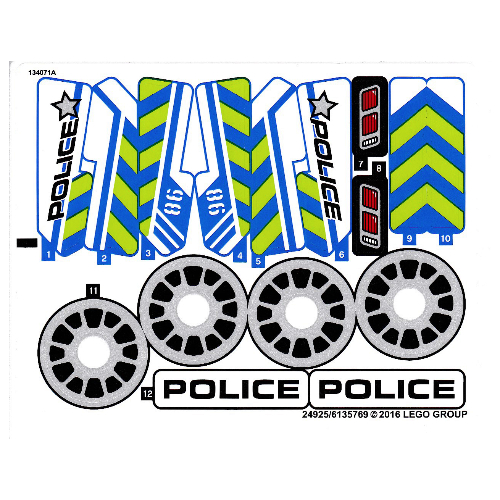 Sticker Sheet for Set 42047-1 [No Color/Any Color]