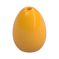 Food Egg with 1.5mm Hole [Plain] Leuchtendes Hellorange
