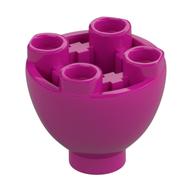 Brick Round 2 × 2 × 1 1/3 Inverted Magenta