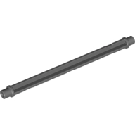 Street Sweeper Brush Axle 1 × 8 Dark Bluish Gray