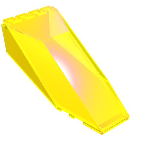 Windscreen 10 × 4 × 2 1/3 Canopy Transparent-Neongrün