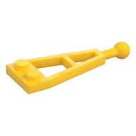 Plate Special 1 × 2 with Long Towball Yellow