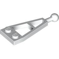 Plate Special 1 × 2 with Long Towball White