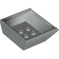 Tipper Bed Small, 3 × 4 Anti-studs Hellgrau