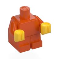 Baby / Toddler Body with Fixed Arms and Yellow Hands Rotorange