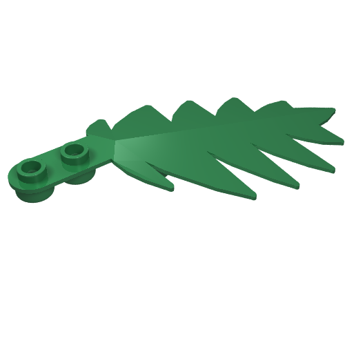 Plant, Palm Leaf Large 10 × 5 Green