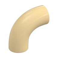 Brick Round 1 × 1 diameter Tube with 90 Degree Elbow (2 × 2 × 1) and Axle Holes (Crossholes) at each end Beige