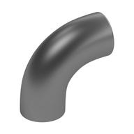 Brick Round 1 × 1 diameter Tube with 90 Degree Elbow (2 × 2 × 1) and Axle Holes (Crossholes) at each end Metallic-Silber