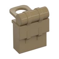 Minifig Neckwear Backpack Non-Opening Dunkelbeige