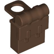 Minifig Neckwear Backpack Non-Opening Brown