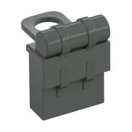 Minifig Neckwear Backpack Non-Opening Dunkelgrau