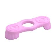 Minifig Neckwear Epaulette Leuchtrosa