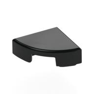 Tile Round 1 × 1 Quarter Schwarz
