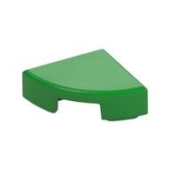 Tile Round 1 × 1 Quarter Bright Green