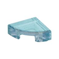 Tile Round 1 × 1 Quarter Opal Trans-Light Blue