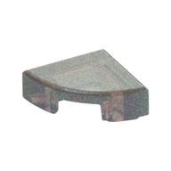 Tile Round 1 × 1 Quarter Opal Trans-Brown