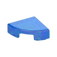 Tile Round 1 × 1 Quarter Opal Trans-Dark Blue