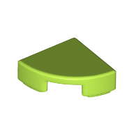 Tile Round 1 × 1 Quarter Limette