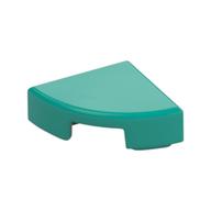 Tile Round 1 × 1 Quarter Dark Turquoise