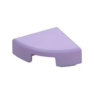 Tile Round 1 × 1 Quarter Lavender
