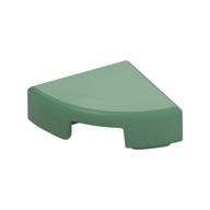 Tile Round 1 × 1 Quarter Sand Green