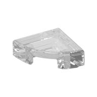 Tile Round 1 × 1 Quarter Trans-Clear