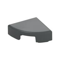 Tile Round 1 × 1 Quarter Dunkelblaugrau