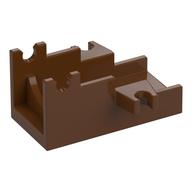 Launcher Base, Weapon Cannon Base 2 × 4 Rotbraun