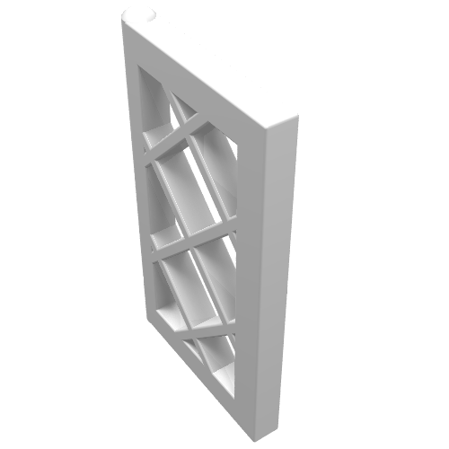 Window 1 × 2 × 3 Pane Latticed