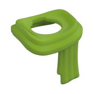Minifig Neckwear Long Scarf Wrapped Around Neck Lime