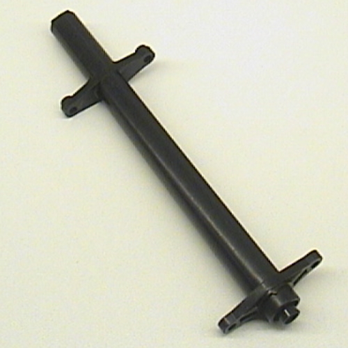 Boat, Mast Section Middle 13 2/3 H, With Bottom Connector Prong Black